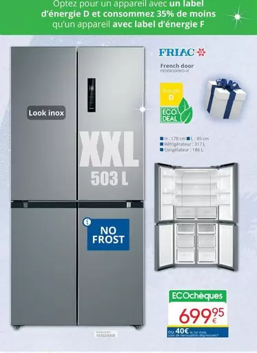 De - French door XXL 503 L