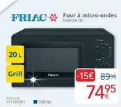 Four à micro-ondes MIW2061BL