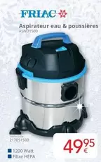 Aspirateur eau & poussières ASND1500