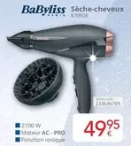 París - Sèche-cheveux 6709DE