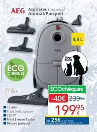 De - Aspirateur ABS1ASUGT Animal/Parquet