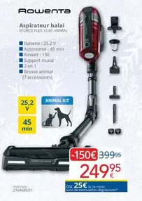 De - Aspirateur balai XFORCE FLEX 12.60 ANIMAL