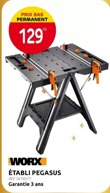 Pegasus - ÉTABLI PEGASUS