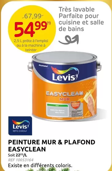 De - PEINTURE MUR & PLAFOND EASYCLEAN