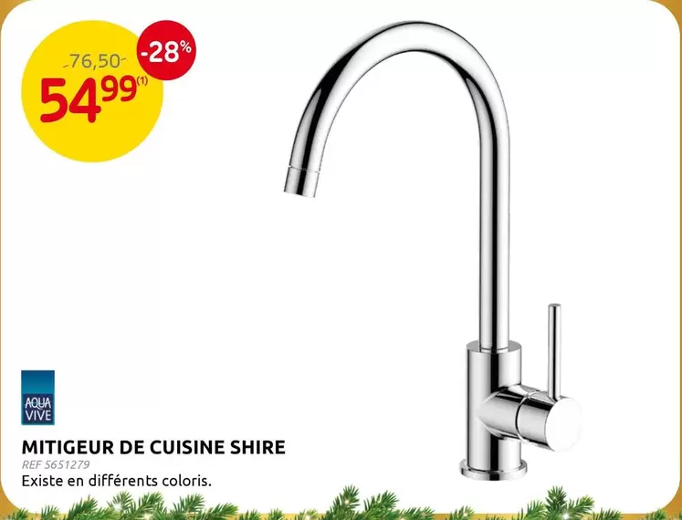 De - MITIGEUR DE CUISINE SHIRE