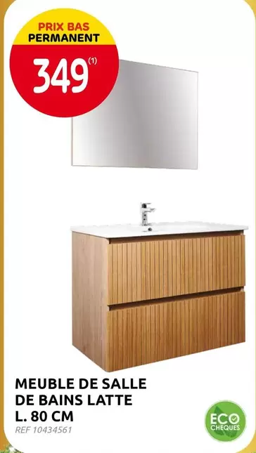 De - MEUBLE DE SALLE DE BAINS LATTE