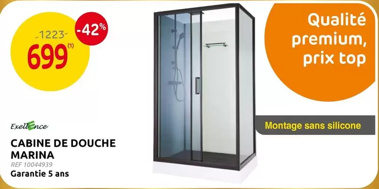 De - CABINE DE DOUCHE MARINA