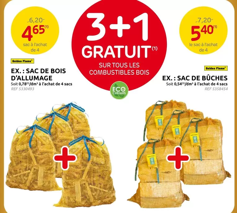 De - SAC DE BOIS D'ALLUMAGE, SAC DE BÜCHES