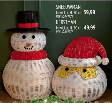 SNEEUWMAN or KERSTMAN