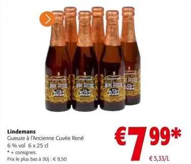 Gueuze à l'Ancienne Cuvée René