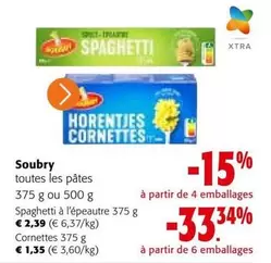 De - Spaghetti, Cornettes