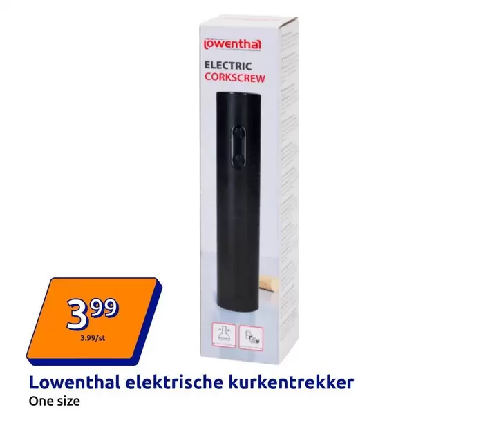 One - Elektrische Kurkentrekker