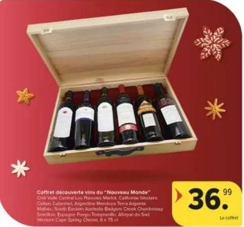 Chili - Coffret découverte vins du "Nouveau Monde"