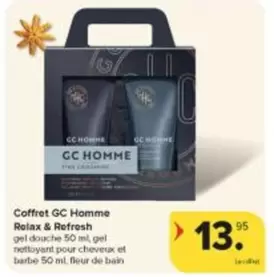 Fleur - Coffret GC Homme Relax & Refresh