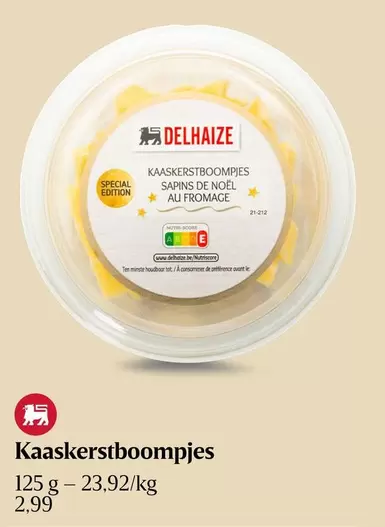De - Kaaskerstboompjes