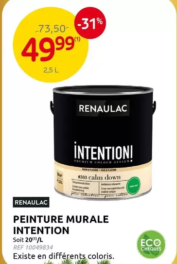 De - PEINTURE MURALE INTENTION