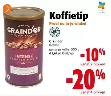 Nu - Intense gemalen koffie