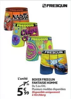 Hot - BOXER FREEGUN FANTAISIE HOMME