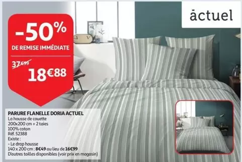 De - PARURE FLANELLE DORIA