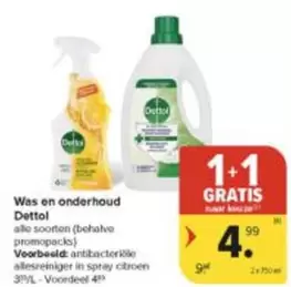 Dettol - Was en onderhoud