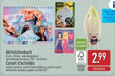 Frozen - Aktivitätenbuch