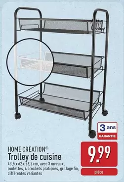 De - Trolley de cuisine