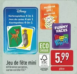 Disney - Jeu de fête mini