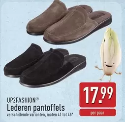 Lederen pantoffels