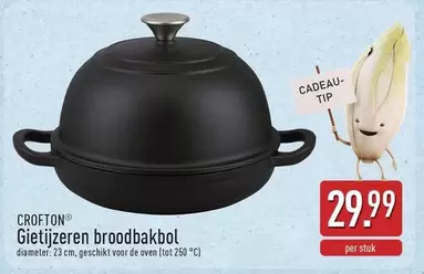De - Gietijzeren broodbakbol