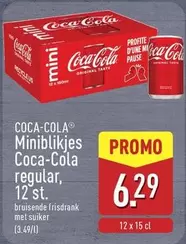 Coca Cola - Miniblikjes Coca-Cola regular