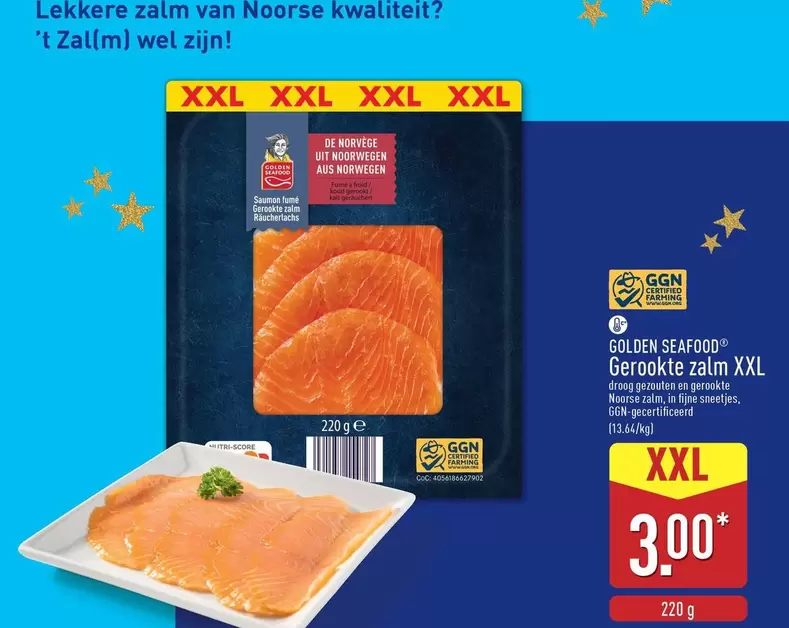 De - Gerookte zalm XXL