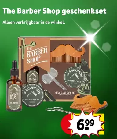 De - The Barber Shop geschenkset