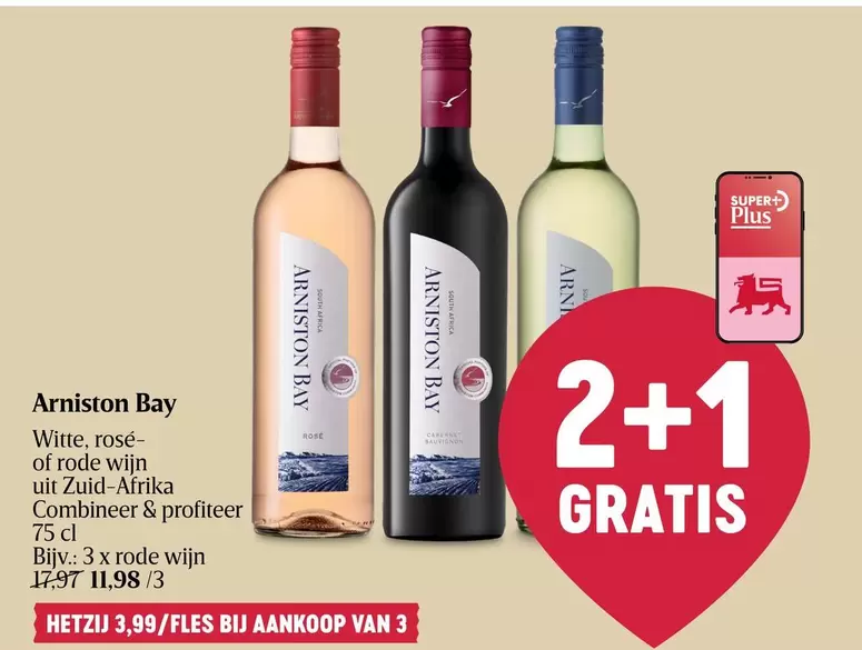 Witte, rosé- of rode wijn