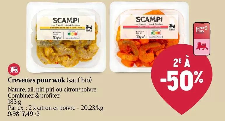 De - Crevettes pour wok