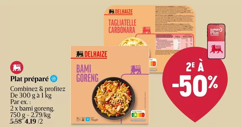 De - BAMI GORENG, TAGLIATELLE CARBONARA