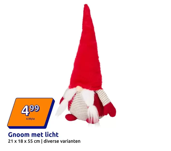 Gnoom met licht
