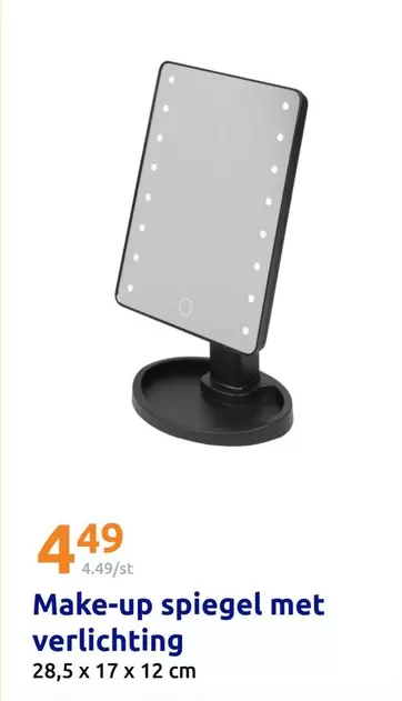 Make-up spiegel met verlichting