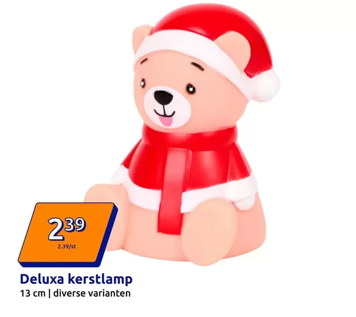 Deluxa kerstlamp
