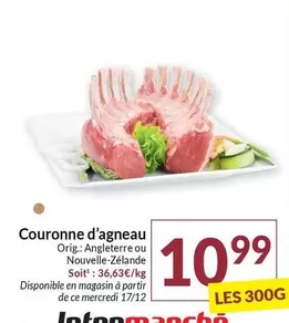 De - Couronne d'agneau