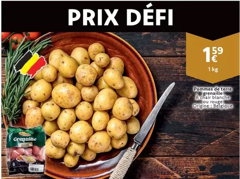 De - Pommes de terre grenaille