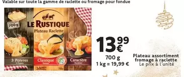 De - Plateau Raclette