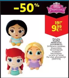 Disney - Peluche Knuffel PRINCESSE DOORABLES