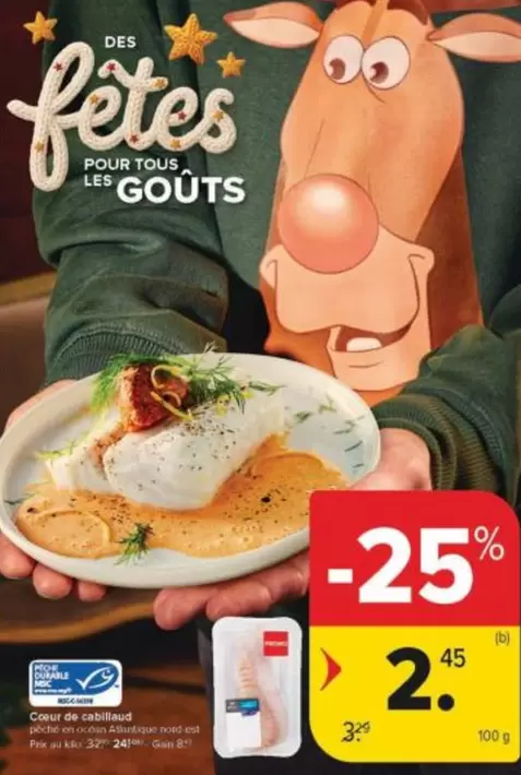 De - Coeur de cabillaud