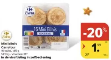 Extra - Mini blini's