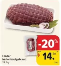 Hinde/hertenboutgebraad