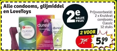 condooms, glijmiddel en LoveToys