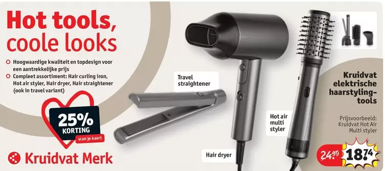 Hot - elektrische haarstyling-tools