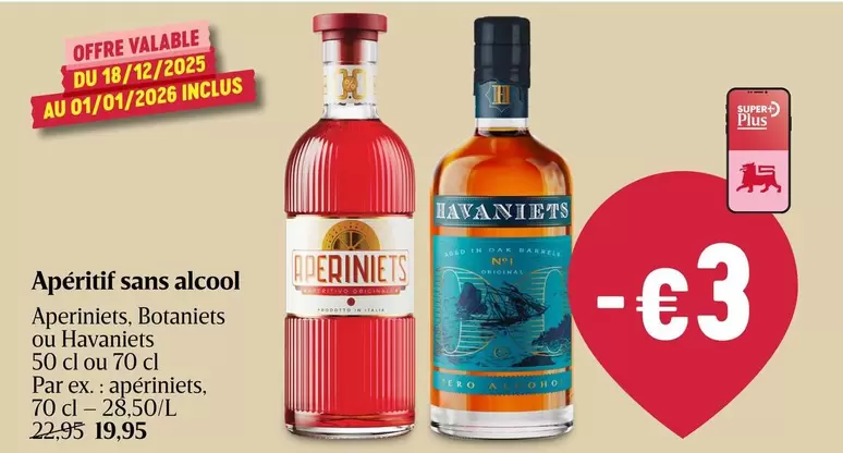 Apéritif sans alcool