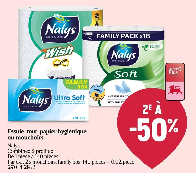 Wish - Essuie-tout, papier hygiénique ou mouchoirs