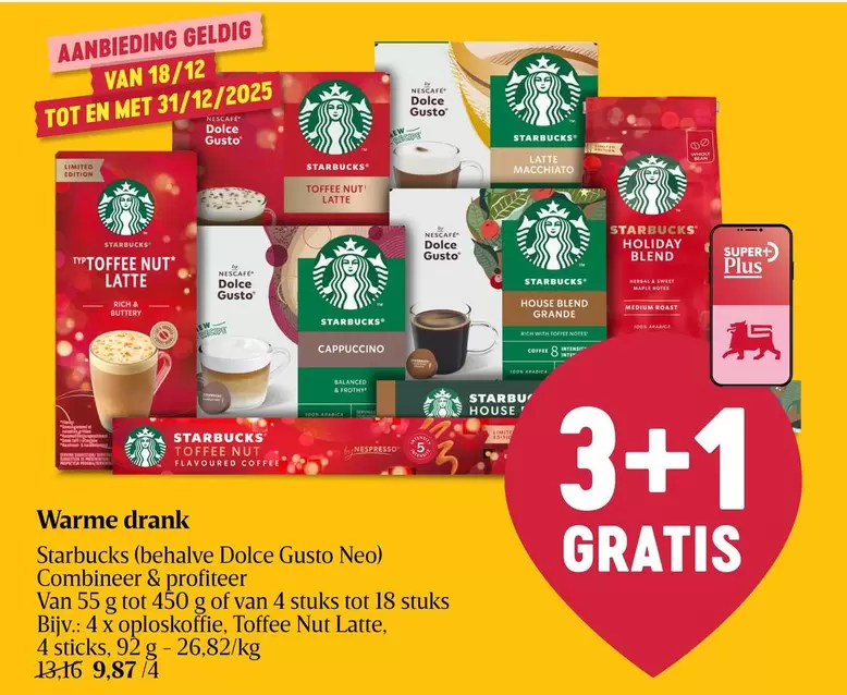 Starbucks - Warme drank